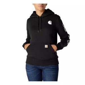 Carhartt Black Pullover Hoodie